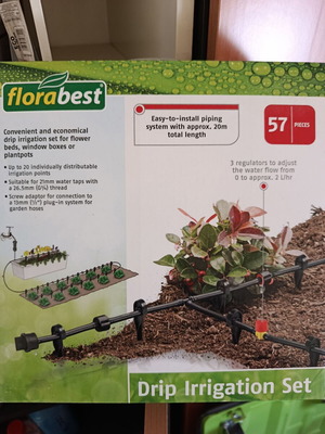 Σετ ποτίσματος σταγόνας καινούργιο, 57 τεμάχια