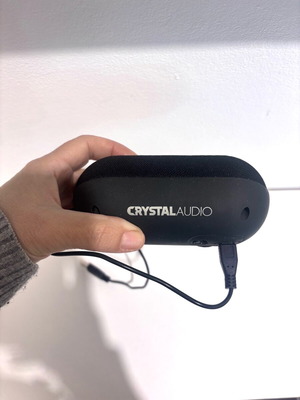Crystal Audio Bluetooth speaker like new