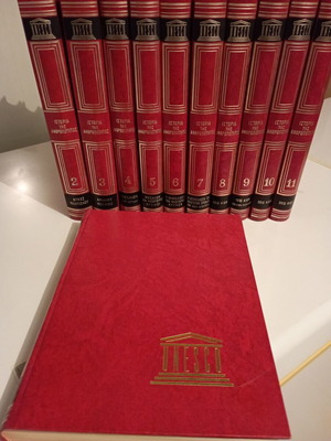 History of Humanity 11 volumes like new, UNESCO
