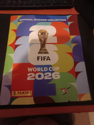 Panini World Cup 2026 Album with 6 Cards new