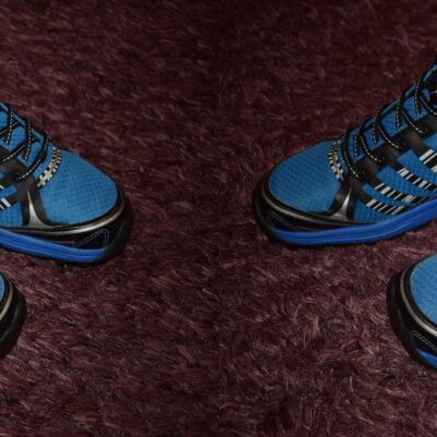 Treksta Sync Ego casual shoes used, size 44, blue