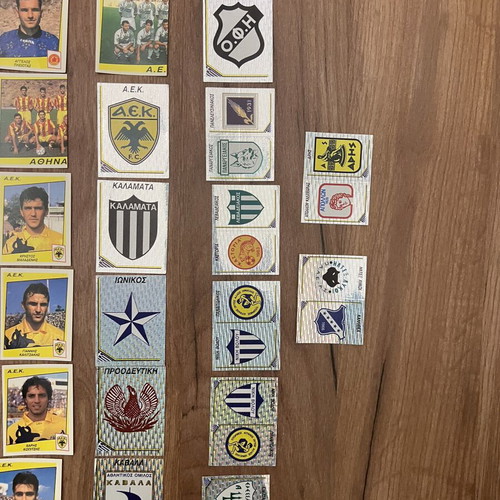 Αυτοκόλλητα Panini 98 ποδοσφαίρου σαν καινούργια, πακέτο 175 τεμάχια