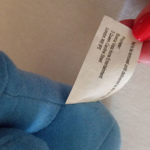 Vintage Stitch plush 2002 Buena Vista promo Disney