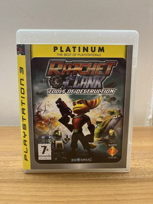 Ratchet and Clank Tools of Destruction PS3 game used