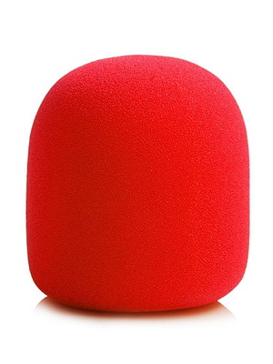 Microphone Windshield Sponge Red new