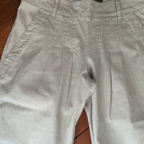 Badila pants like new, comfortable cotton with thin stripe