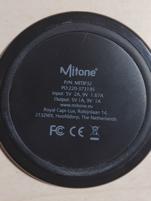 MiTone MITIP32 wireless charger