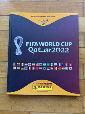 Panini WC 2022 Hardcover Album σαν καινούργιο, 100% συμπληρωμένο