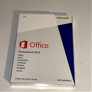 MS Microsoft Office 2013 Professional Full English Retail Boxed Version =NEW=