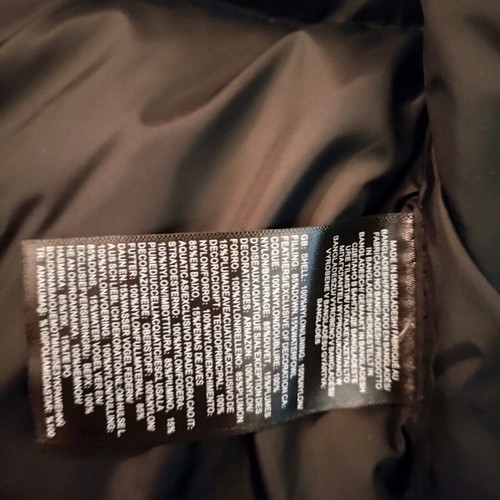 The north face puffer jacket large