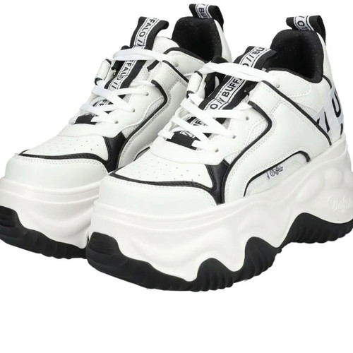 Buffalo sneakers like new, size 40, black and white