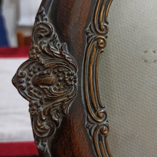 Vintage retro wooden photo frames like new with decorative elements