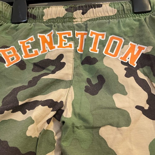 Benetton Παιδικό Σορτς Καμουφλάζ Μεταχειρισμένο, XS 4-5 Ετών