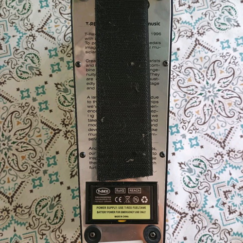 T rex Shafter wah wah pedal used with box