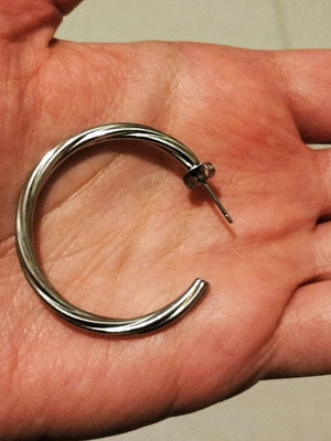 Hoop earrings