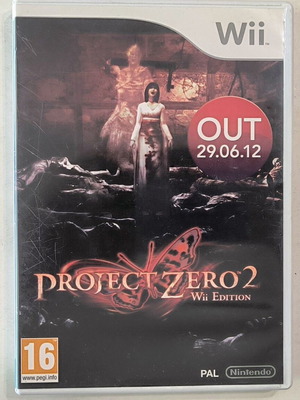 Nintendo Wii Project Zero 2 PROMO BOX like new
