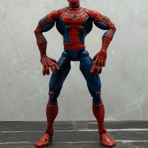MARVEL legends Super-Poseable Spiderman Action Figure RARE