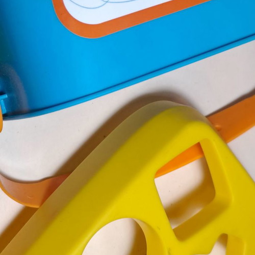 Fisher Price shape sorter cube used