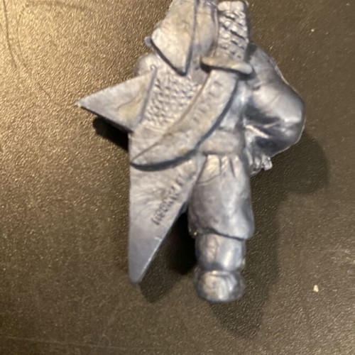 El Greco Panosh Exogini Ninja Mites Triangolo Metallic Blue figure like new