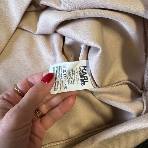 Karl Lagerfeld beige shirt new, size XL
