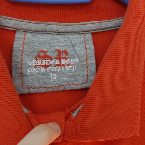 Kids Polo Shirt like new, size 9/10, red