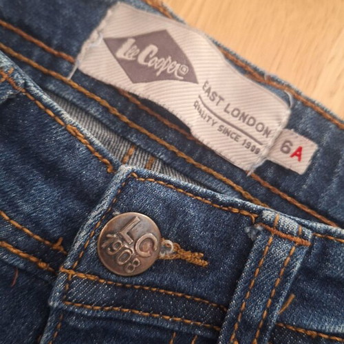 Lee Cooper Boys' Denim Bermuda Shorts like new, size 6