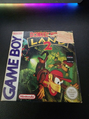 Donkey Kong Land 2 Game Boy used, classic platform adventure