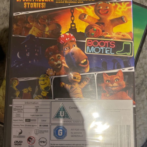 Shrek Halloween Scared Shrekless new, English only