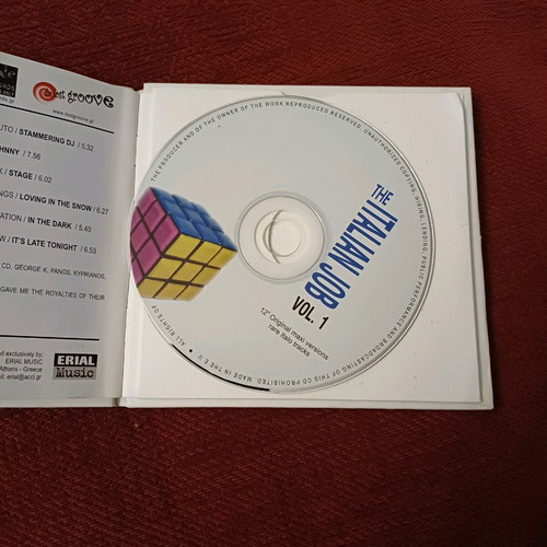 The Italian Job Vol.1 CD used, Italo disco compilation