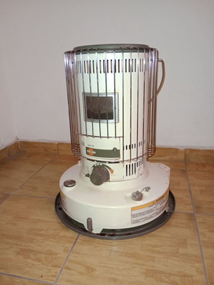 Kerosun portable heater used, 13500 BTU/h, 6.5L kerosene tank
