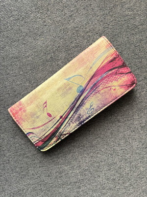 Tobacco pouch “Notes” like new, unused