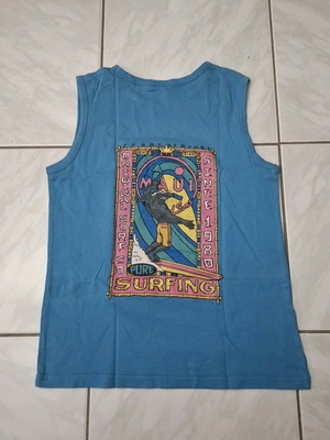 Maui αμανικό t-shirt 10 ετών σαν καινούργιο, μπλε με στάμπα
