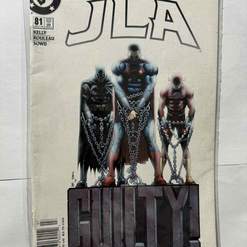 JLA #81 comic used, 2003, DC