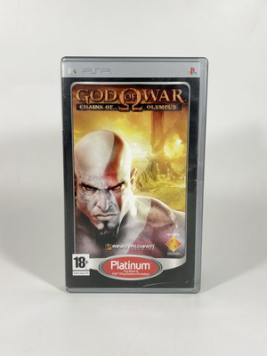 God of War Chains of Olympus Platinum за PSP употребявана, пълна на гръцки