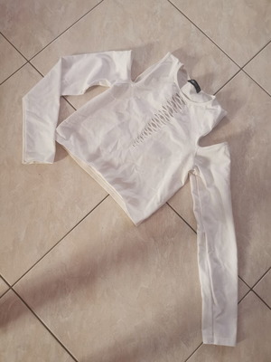 White T-shirt size L like new