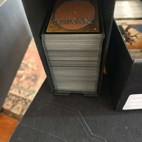 MTG M13 Black Cards Collection like new with sleeves, 238 cards