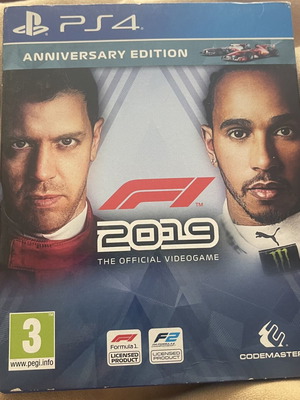 F1 2019 Anniversary Edition PS4 like new