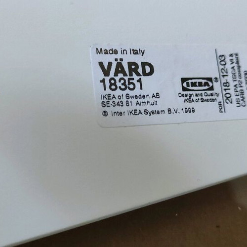 VARD glass doors for IKEA wardrobe new, set of 6 pieces 1.80x0.60