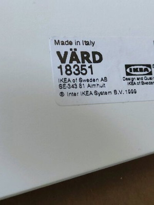 VARD glass doors for IKEA wardrobe new, set of 6 pieces 1.80x0.60