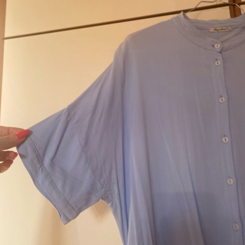 Shirt dress like new, turquoise, size S, polyester