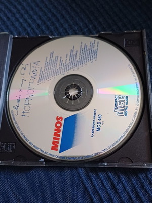 Μάνος Χατζιδάκις Πορνογραφία CD album σαν καινούργιο, pop