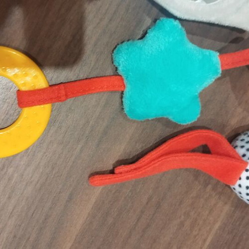 Sophie La Girafe Spiral Baby Toy like new for stroller and crib