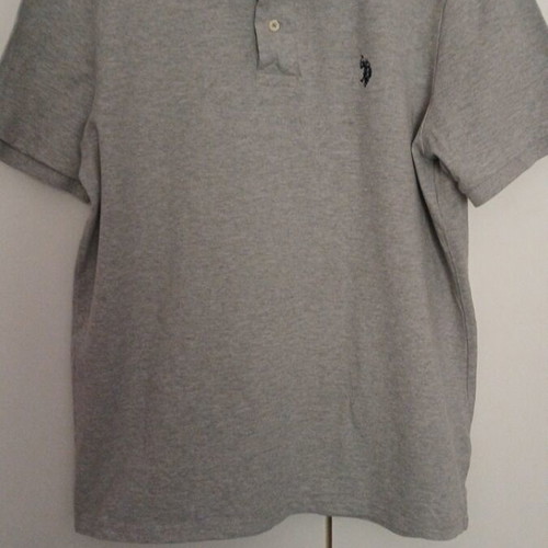 U.S. Polo Assn. men's shirt gray XL like new