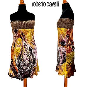 00s Roberto Cavalli class mini φόρεμα Μ