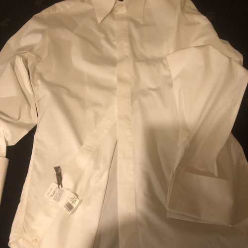 Just Cavalli White Men's Dress Shirt Size L New
