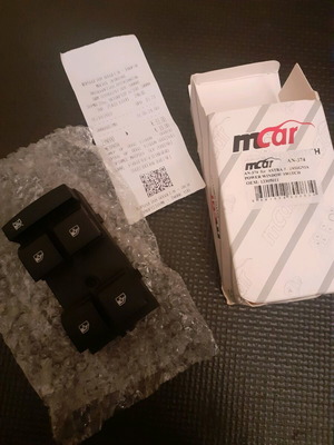Opel AN-374 power window switch like new for Astra J and Insignia