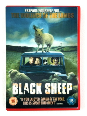 Black Sheep DVD μεταχειρισμένο, κωμωδία τρόμου με αγγλικούς υπότιτλους, 3D εξώφυλλο