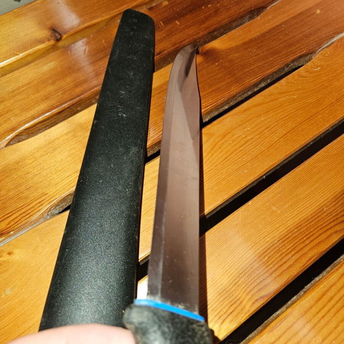 Morakniv 749(s) knife used with 20.4 cm blade