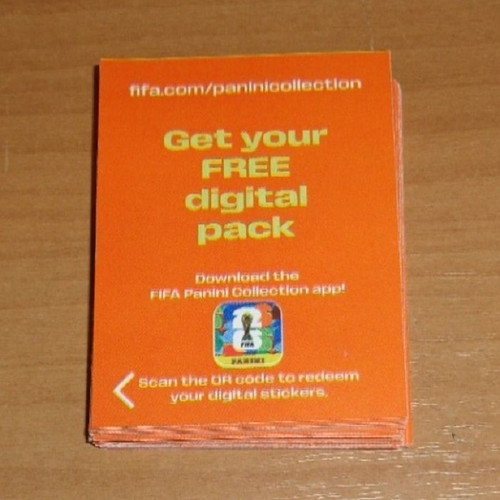 Panini FIFA World Cup 2026 digital packs like new, set of 37