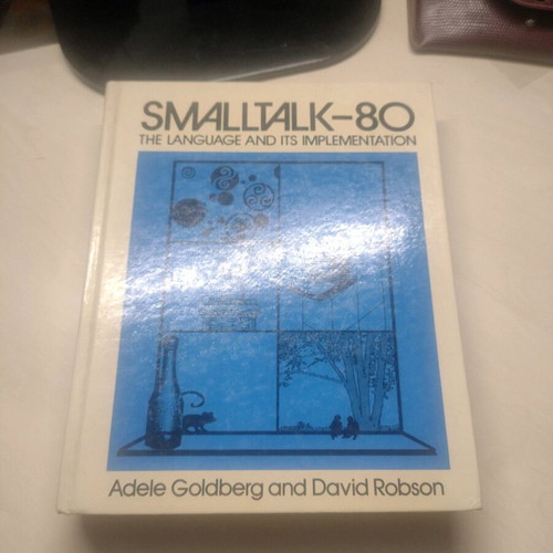 Smalltalk 80 book used for Xerox programming language